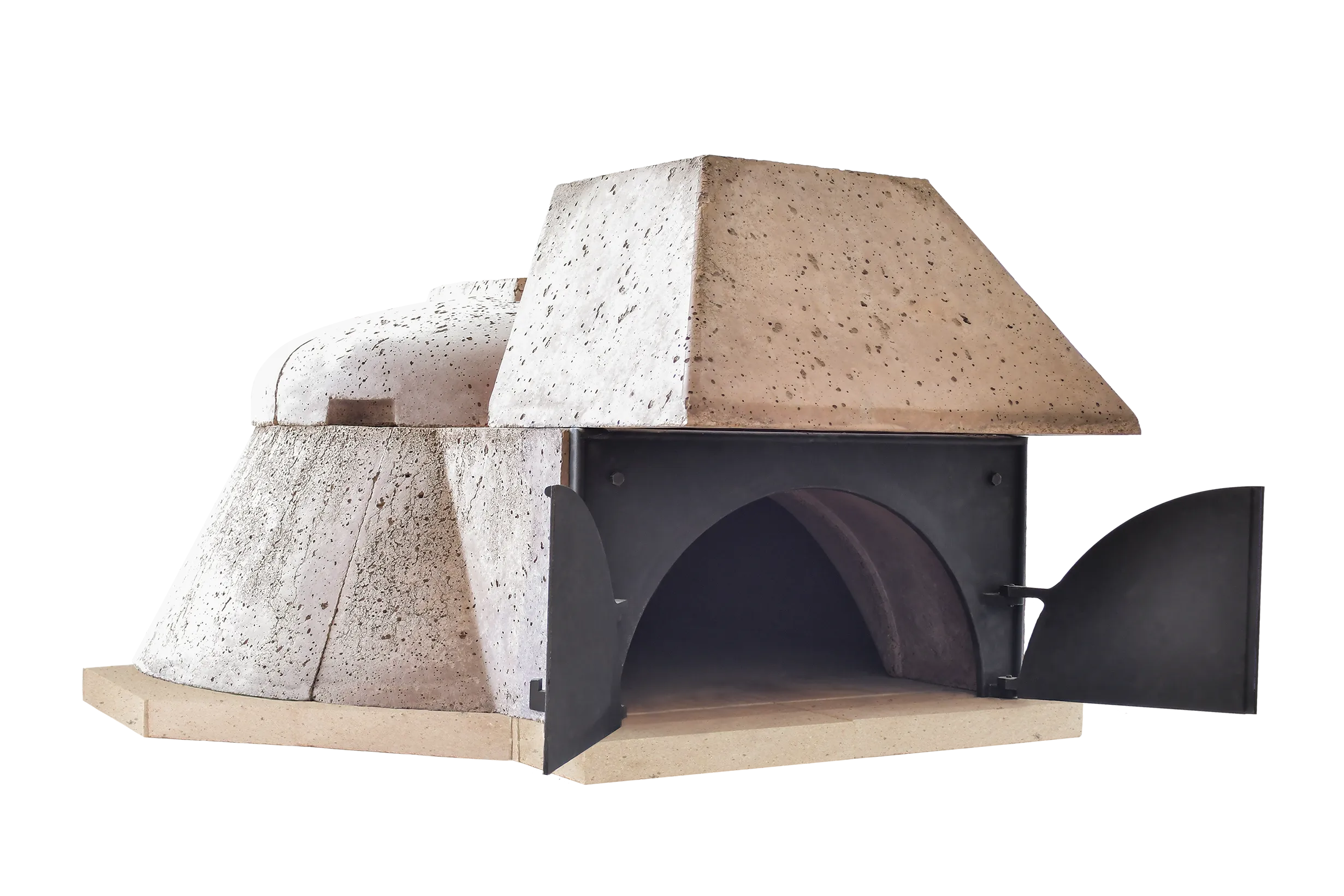 Compacte doe-het-zelf houtoven